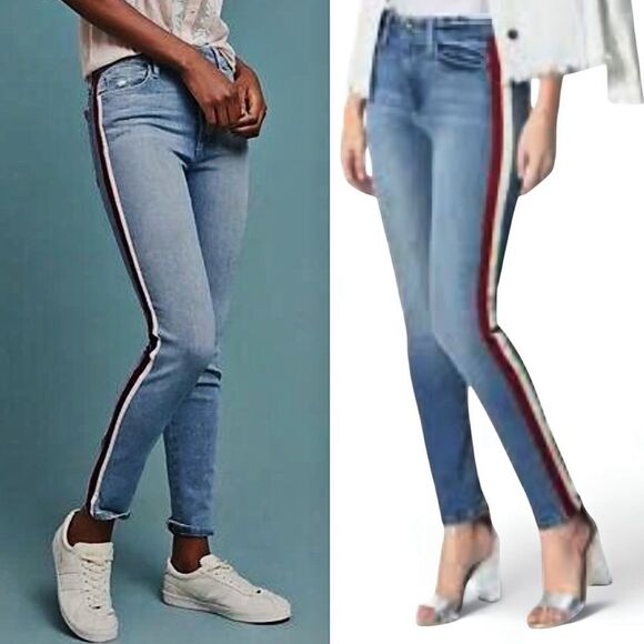 Joe's Jeans The Charlie High Rise Skinny Jeans Size 25 - Picture 2 of 16